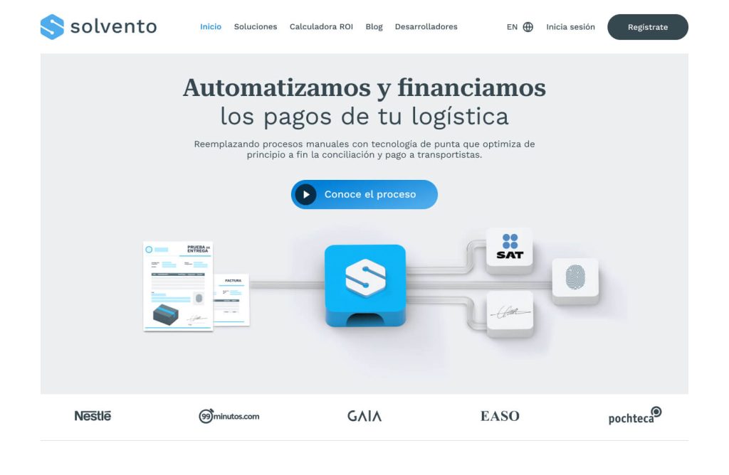 Solvento Sitio Web