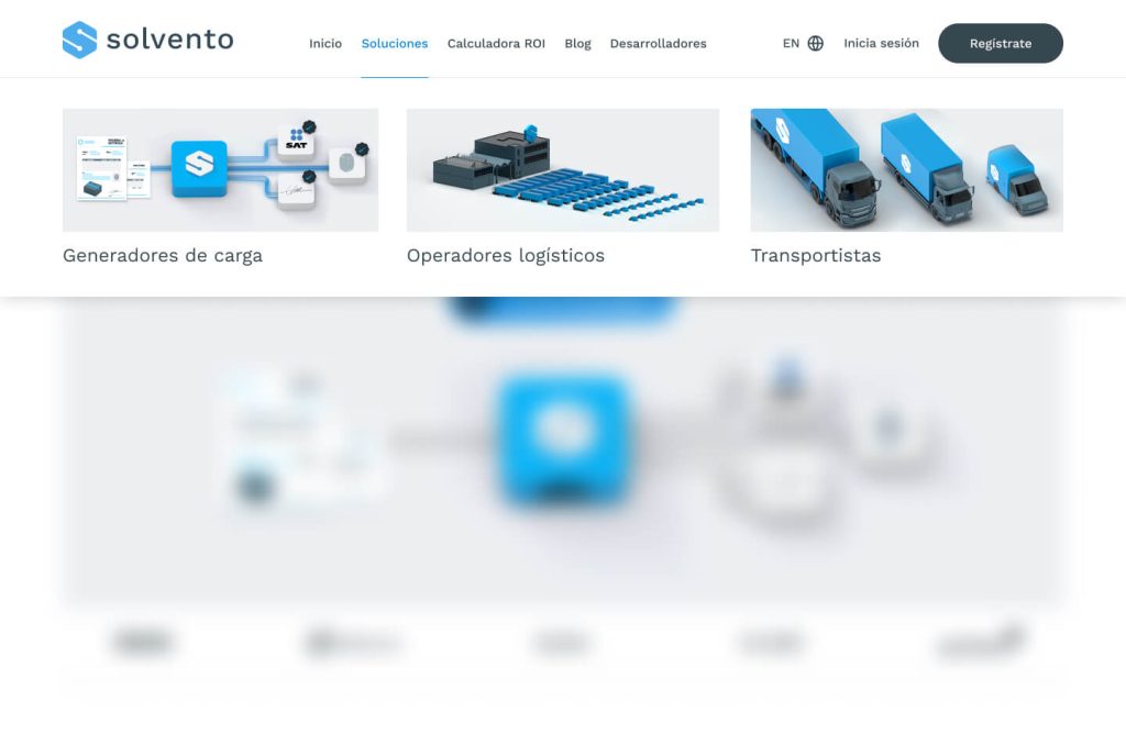 Solvento Sitio Web
