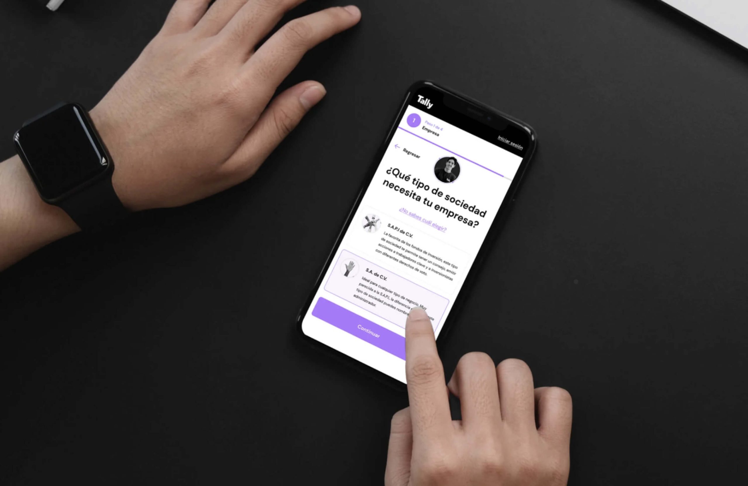 Web App Tally Legal